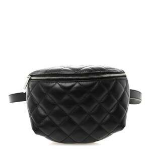 Chanel Calfskin Quilted Waist Belt Bag #230777C11B